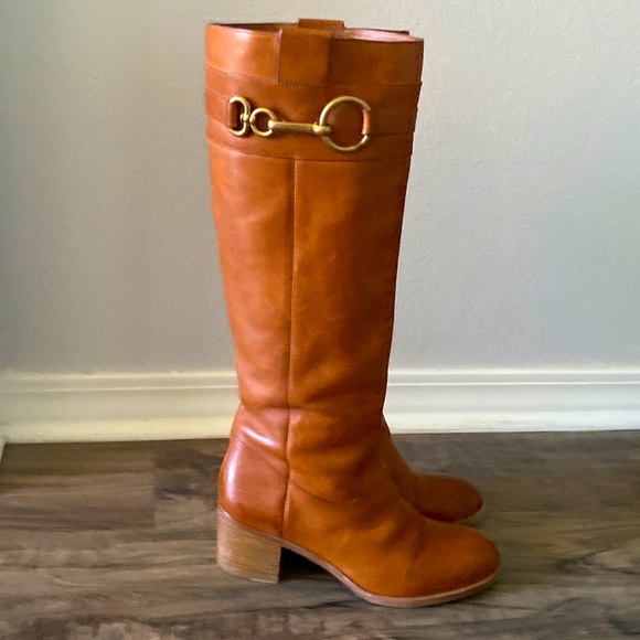 COACH Riding Boots 8.5 - Picture 1 of 7
